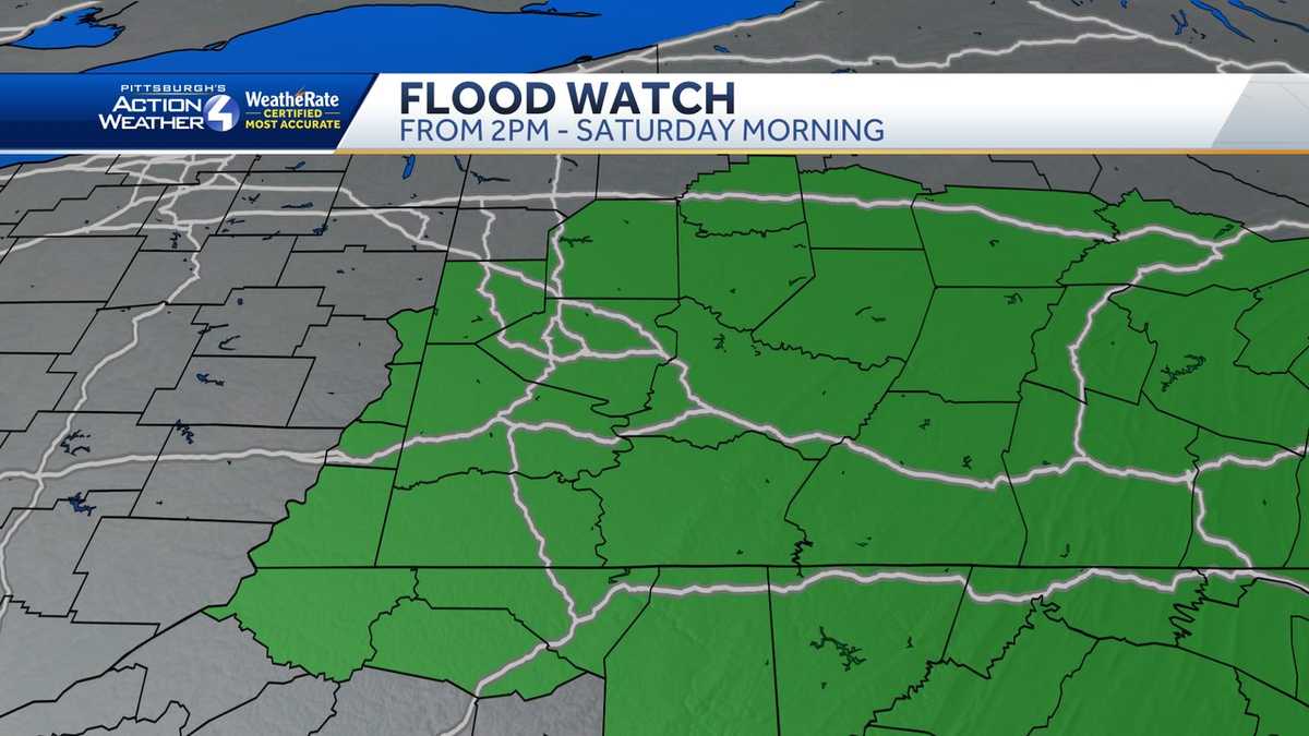 PennDOT announces road closures in Allegheny County due to flooding