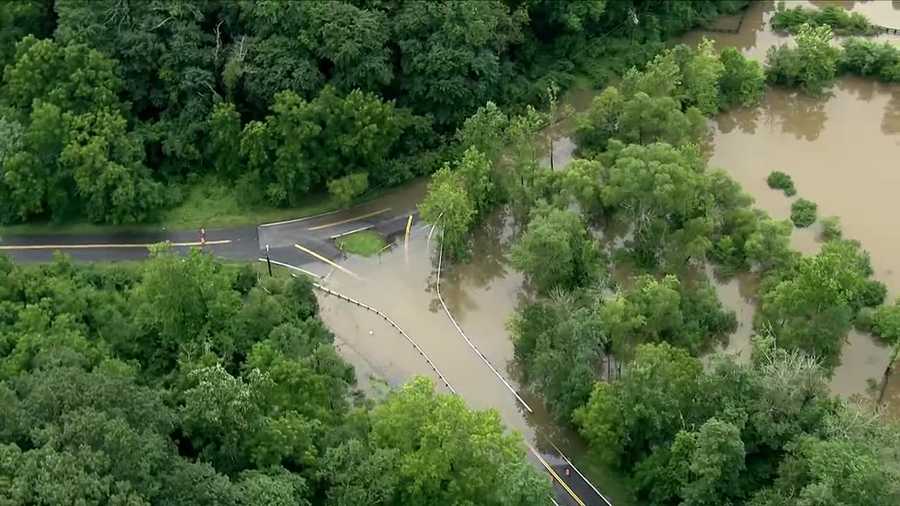 PHOTOS: Severe flooding wreaks havoc in parts of Maryland