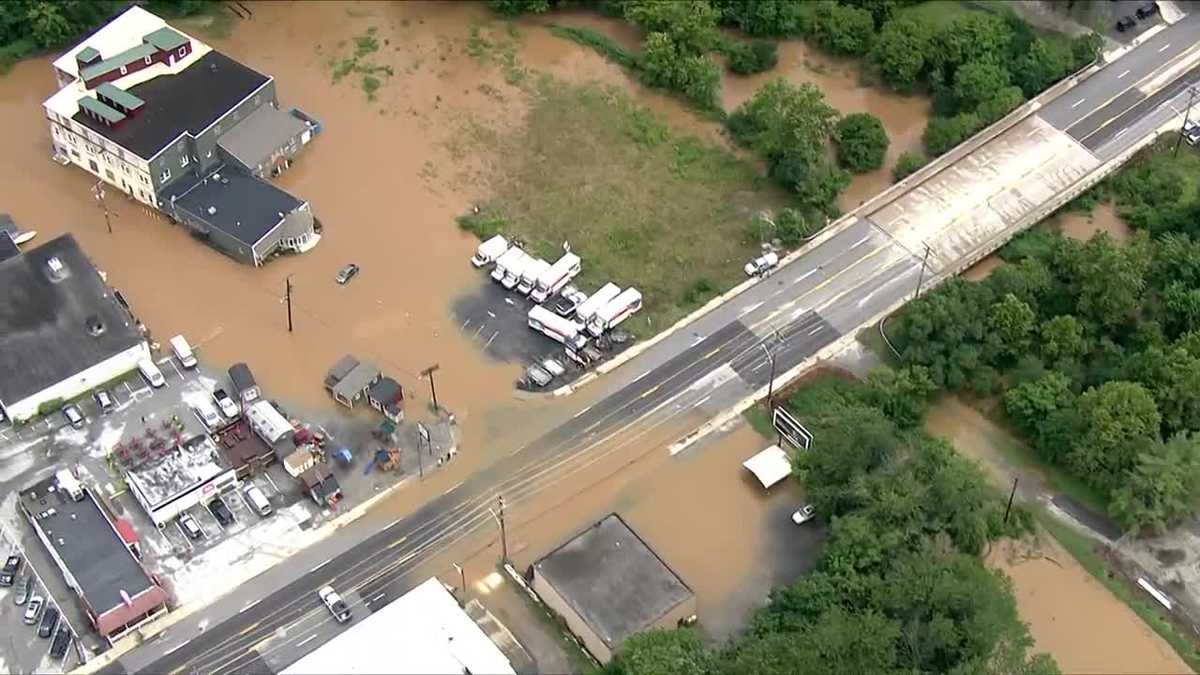 PHOTOS Severe flooding wreaks havoc in parts of Maryland