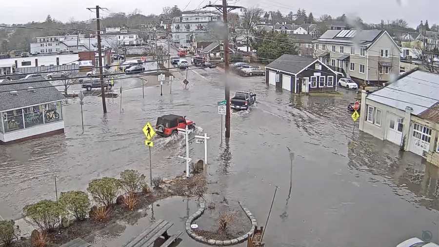 Photos of flooding along Massachusetts coast on Jan. 13, 2024