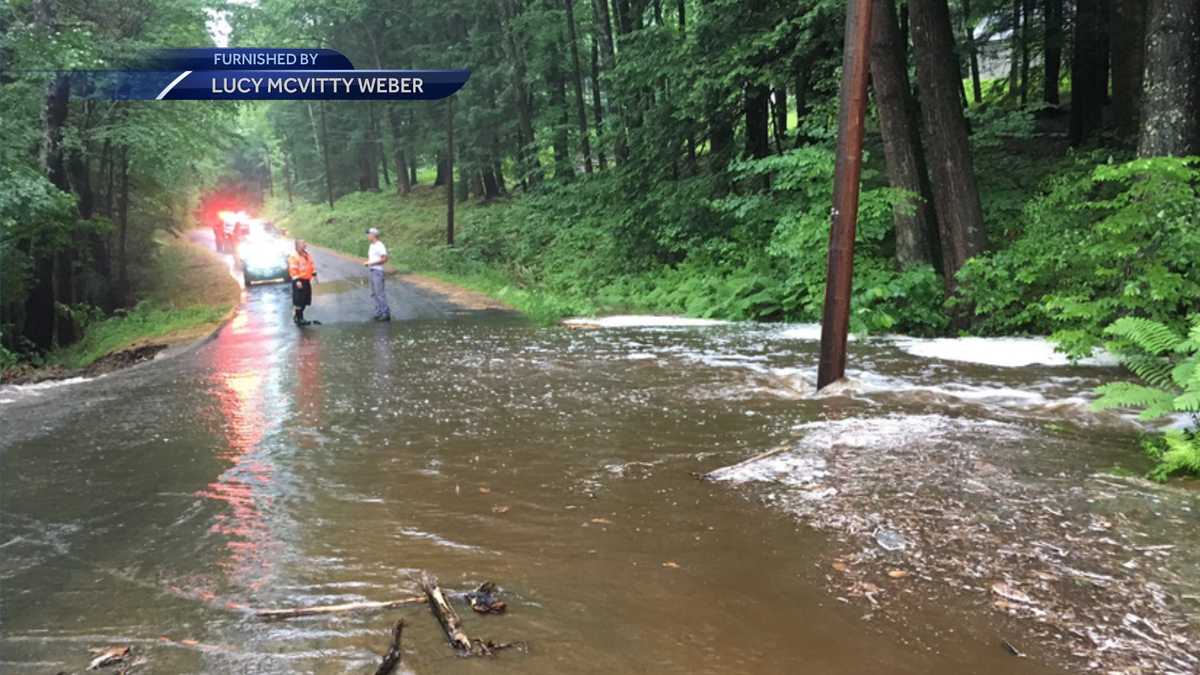 Powerful Thunderstorms Trigger Flash Floods Lightning Strikes