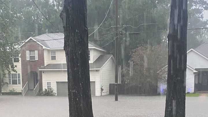 PHOTOS: Widespread flooding after heavy rain in Mandeville