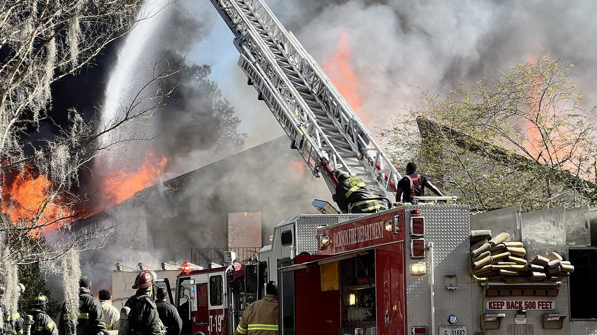 Massive fire destroys Jackson parsonage