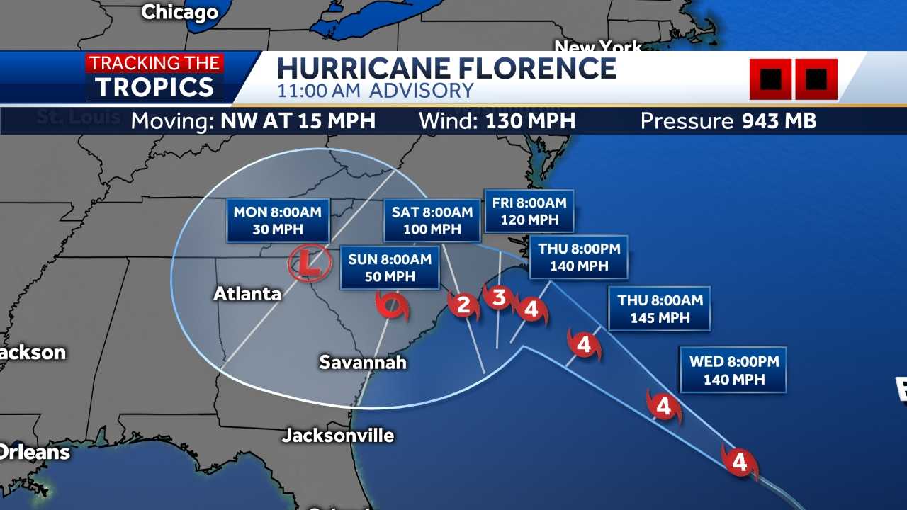 TROPICS: Latest On Florence, Helene, Isaac And Two More Possible ...