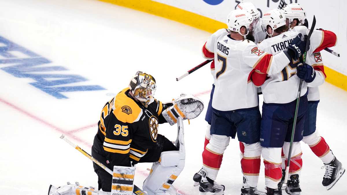 Marchand, NHL-best Bruins top Panthers 3-1 in Game 1