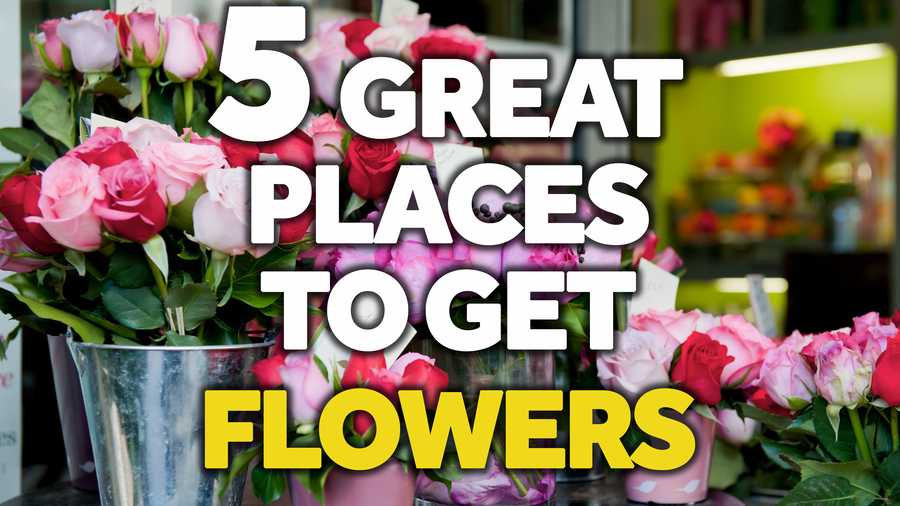 5 Great Places to Get Flowers