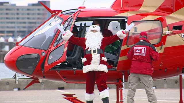 Flying Santa honors New England Coast Guard families - Vimarsana News
