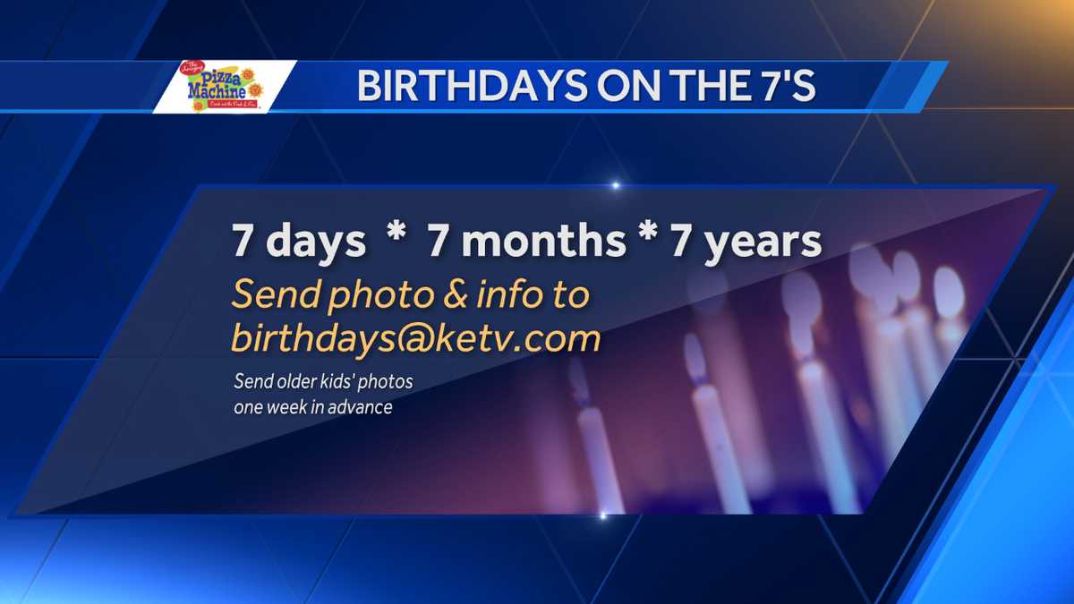 Birthdays on the 7’s