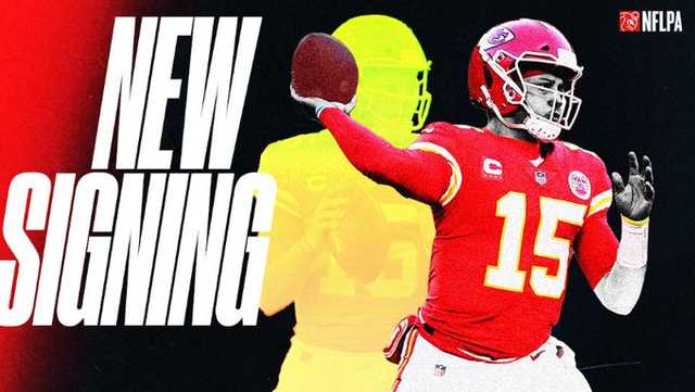 BREAKING: Patrick Mahomes II Signs With NFL ALL DAY