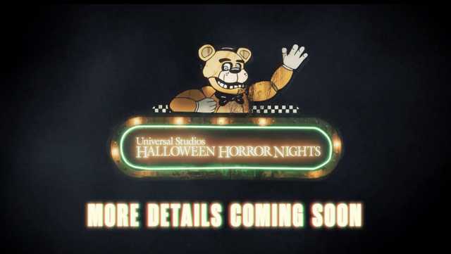Five Nights at Freddy's Halloween Horror Nights