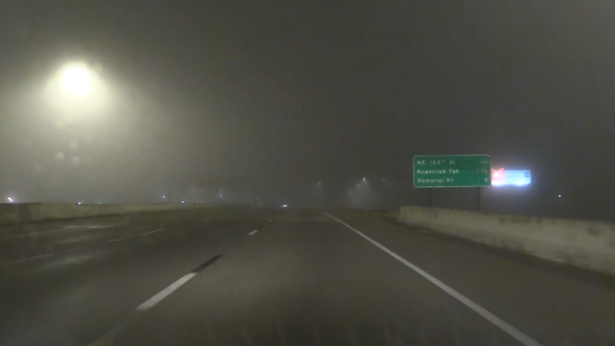 Oklahoma fog brings more visibility issues during morning commute