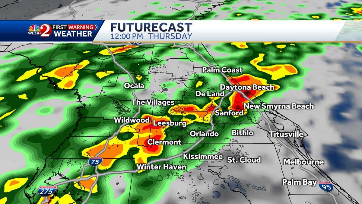 Central Florida Forecast Storms Bringing Heavy Rains Strong Winds Thursday Central Florida Forecast Storms Bringing Heavy Rains Strong Winds Thursday
