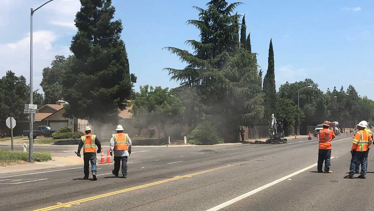 Evacuations lifted after Folsom Boulevard gas leak