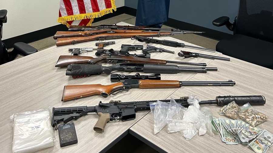 PD: Explosives, drugs, guns seized from Orangevale home