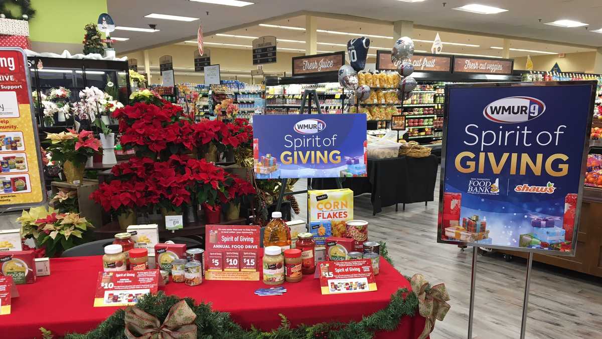 New Hampshire Food Drive 2019 Spirit Of Giving