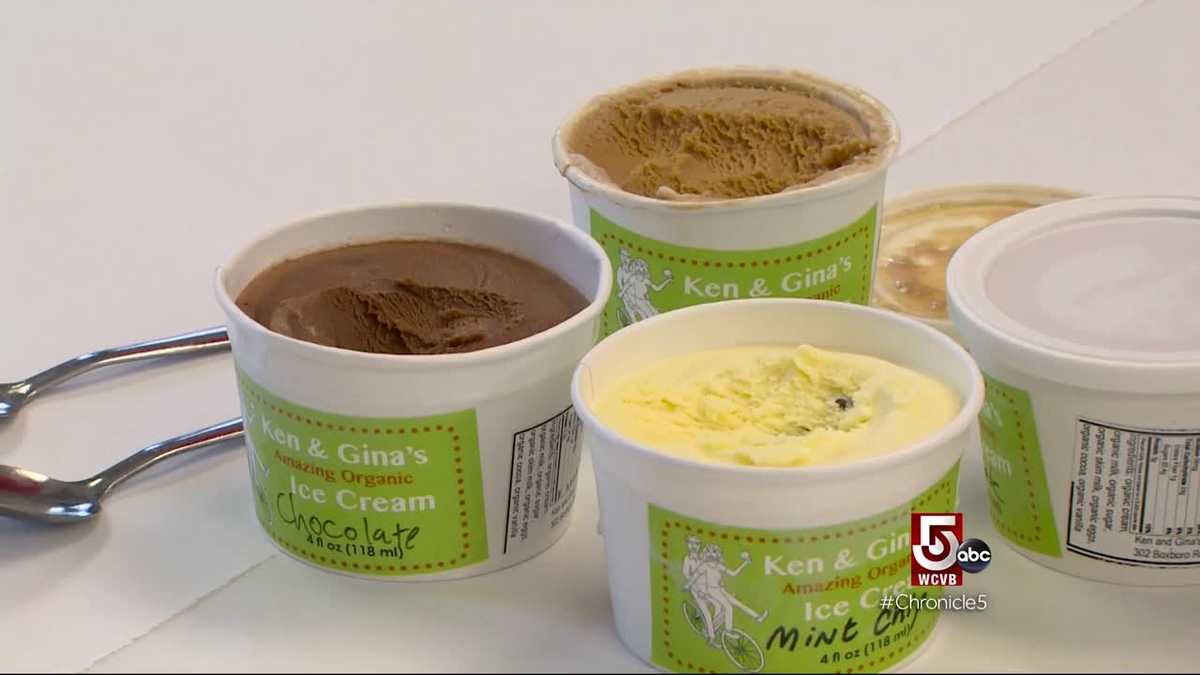 Made in New England Ken and Gina's Amazing Organic Ice Cream