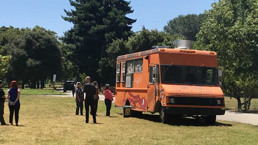 Food truck in Santa Cruz