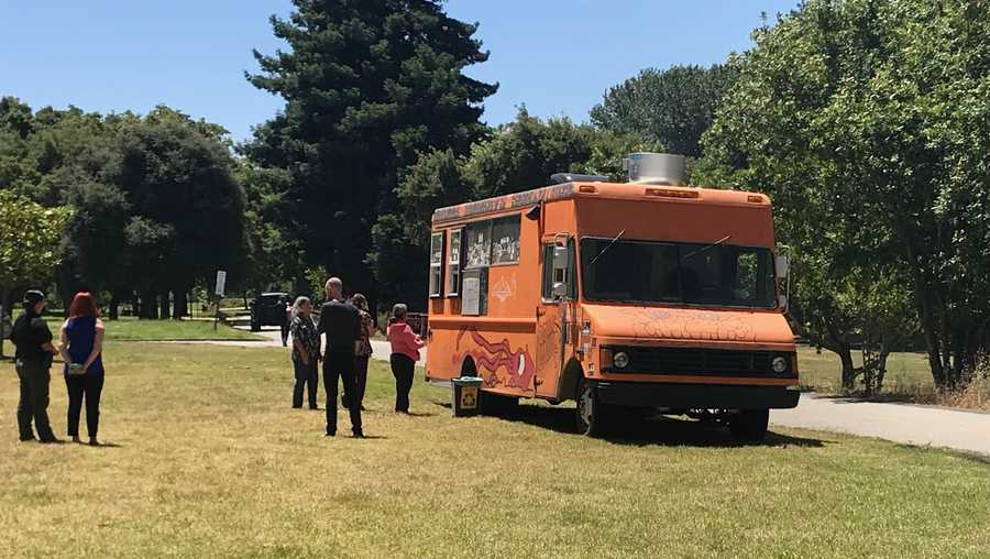 Food truck in Santa Cruz