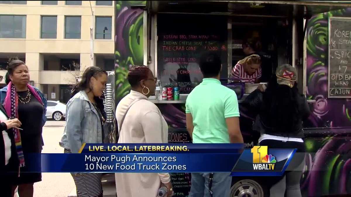 Baltimore establishing 10 food truck zones