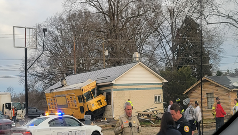 Yadkin County Schools’ bus involved in crash