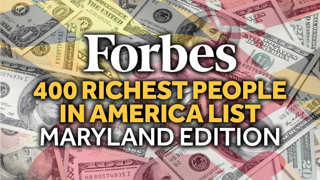 'Forbes 400 Richest People in America' list names 5 Marylanders - Vimarsana News
