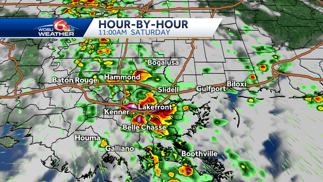new orleans tornadoes saturday severe storms weekend forecast