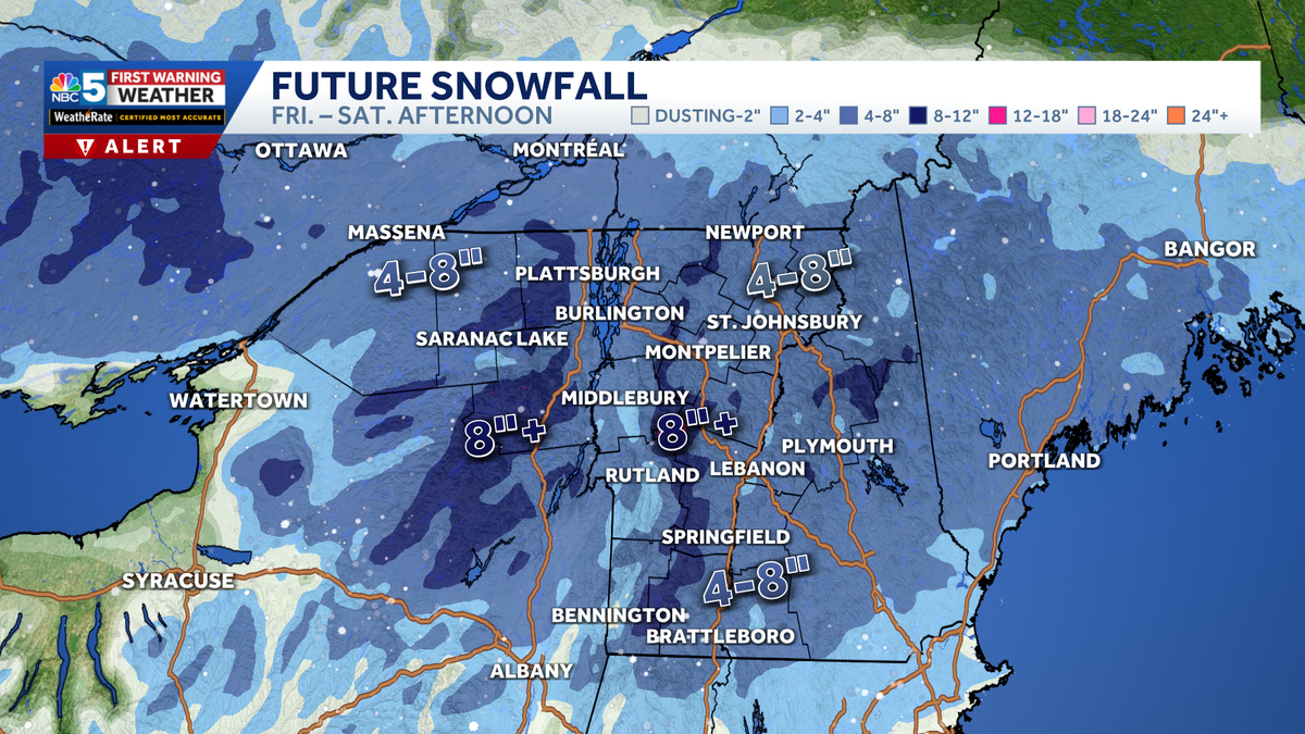 Heavy wet snow to bring tough travel, scattered outages Friday
