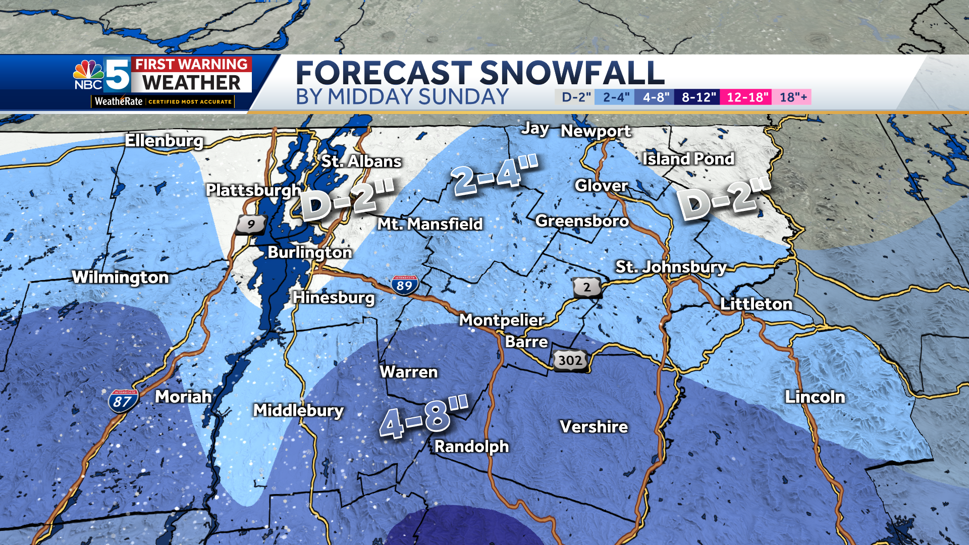 Winter Storm Watches Issued Ahead Of Weekend Winter Storm In Vermont ...