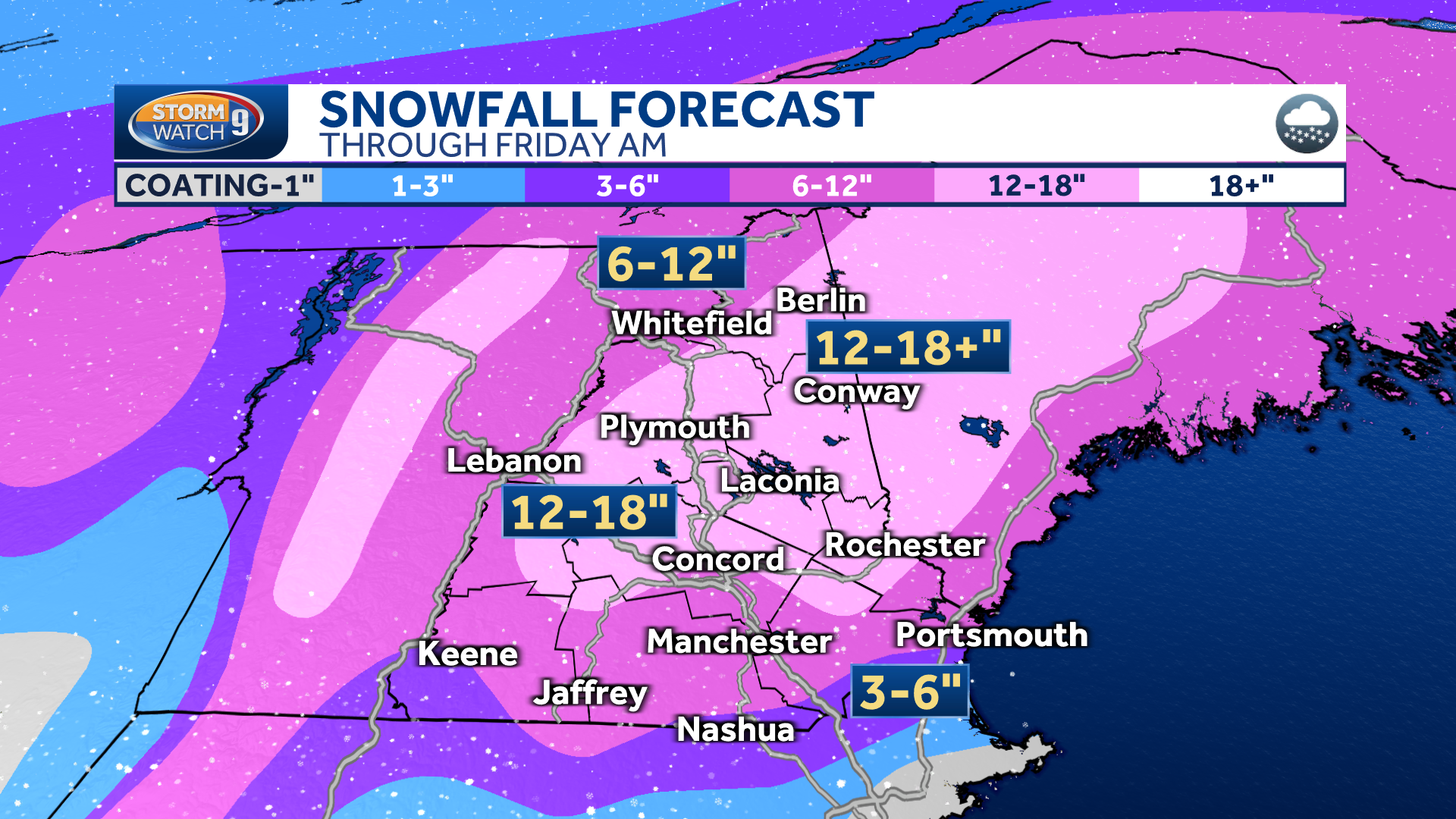 New Hampshire forecast: Nor'easter to bring snow, strong winds - Vimarsana News