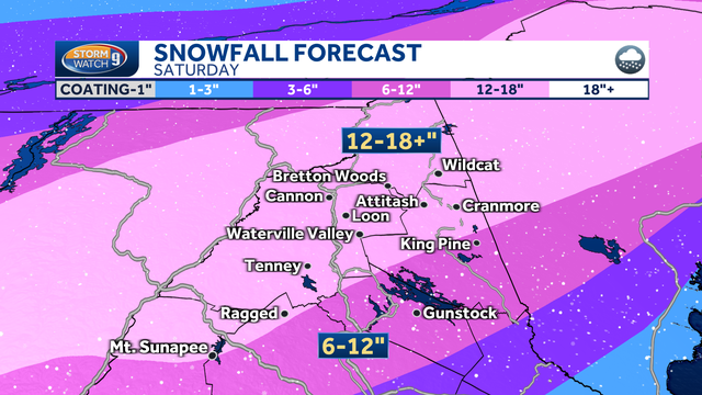 More than a foot of snow could fall at some N.H. ski areas - Vimarsana News