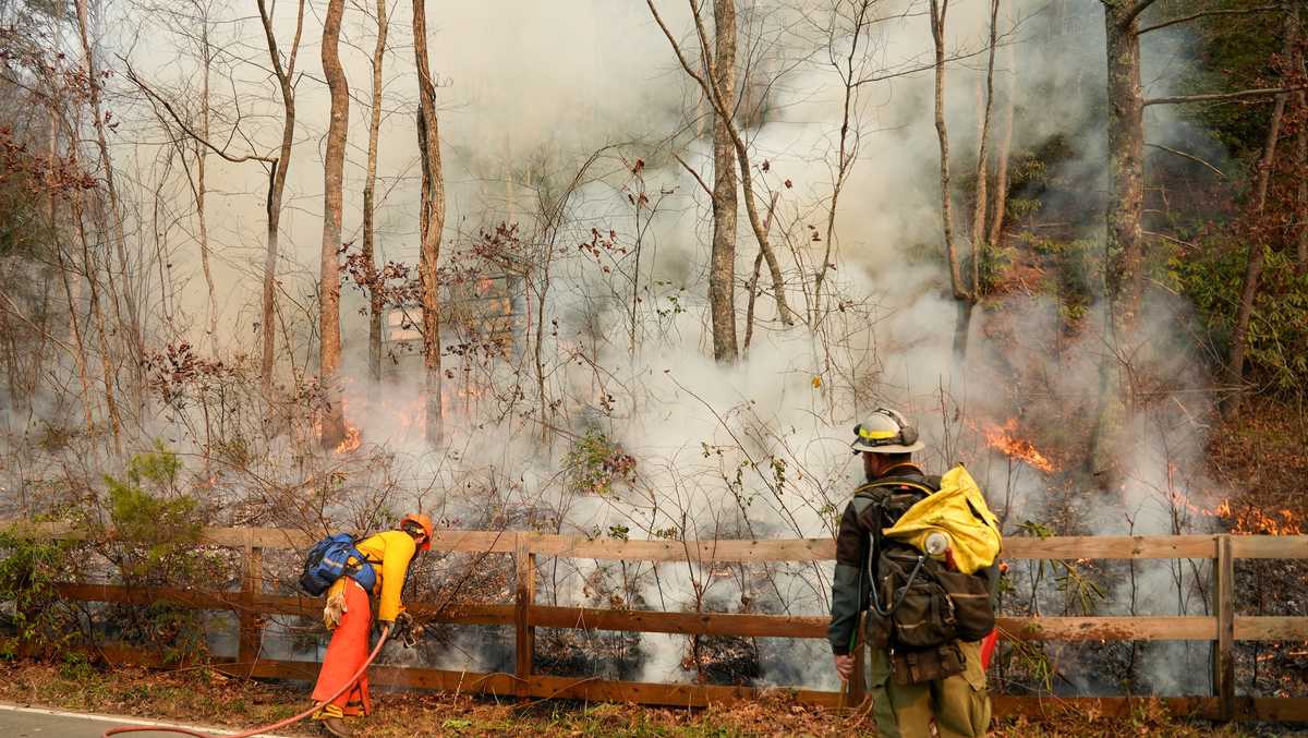 Armstrong Fire Ninety Percent Contained in North Carolina National Forests Breaking News