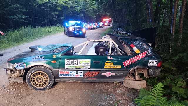 Forest Rally Race crash in Oxford County leaves one dead - Vimarsana News