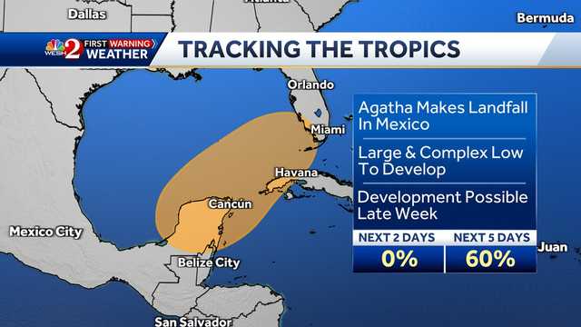 Agatha remnants may result in tropical storm in Gulf of Mexico - Vimarsana News