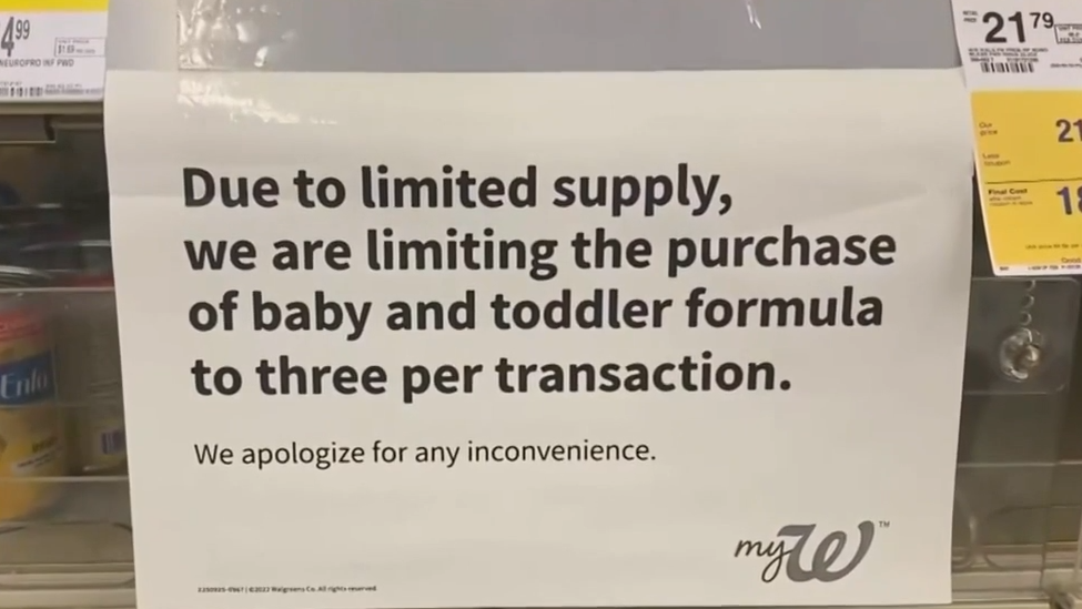 Parents worry about baby formula shortage in Greater Cincinnati