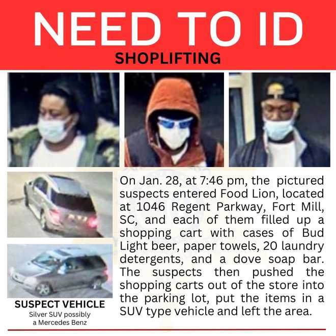 South Carolina: Odd theft at Food Lion
