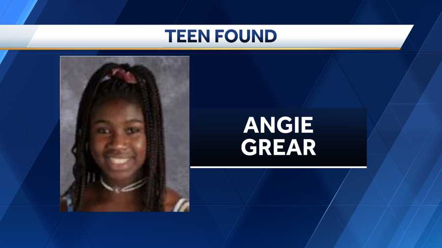 Angie Grear found by police
