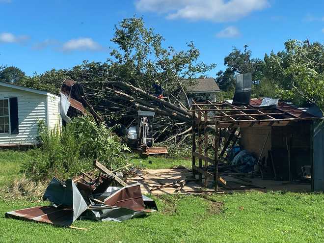 5 tornadoes touche down in Upstate, South Carolina