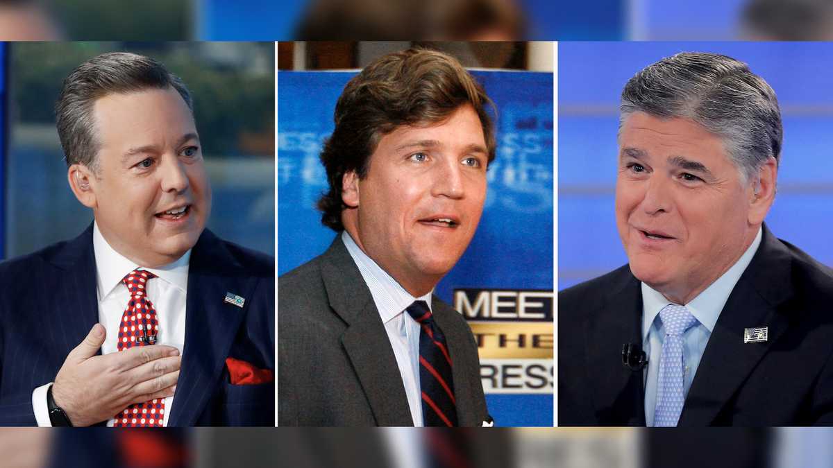 Fox stars Sean Hannity, Tucker Carlson and fired anchor Ed Henry named