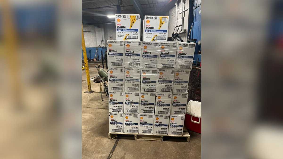 Stolen card used to buy thousands in motor oil from local business