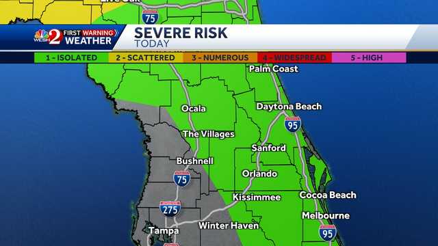 High wind, hail possible with strong storms Tuesday - Vimarsana News