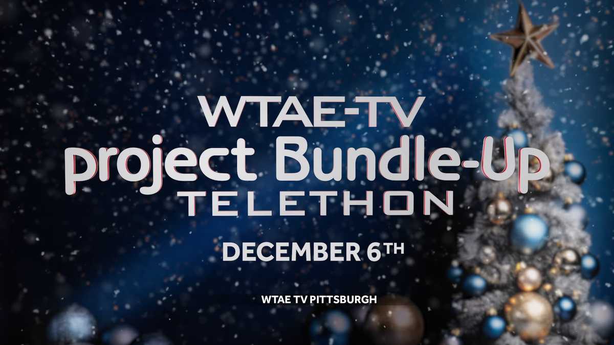 WTAE のプロジェクト バンドル アップ テレビソンが 12 月 6 日に再開: 寄付方法