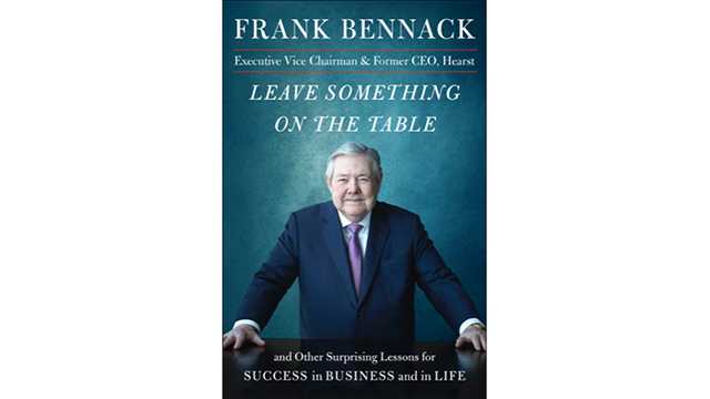 Frank Bennack's new book