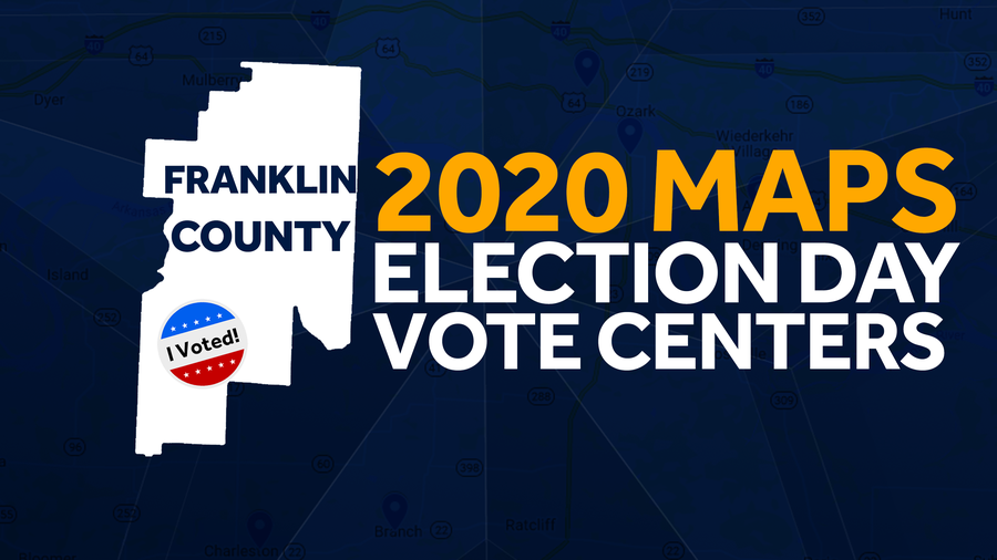 MAPS: Where to vote in Franklin County on Election Day 2020