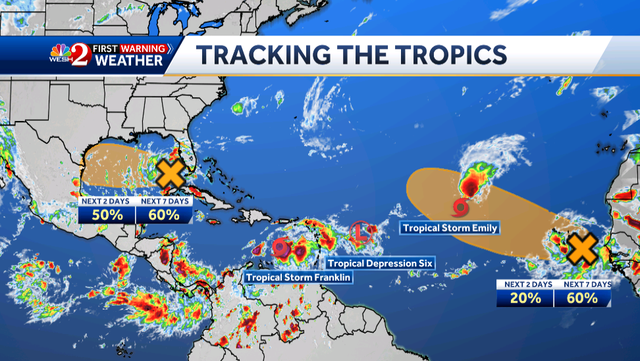 Tropical Storm Emily forms - Vimarsana News