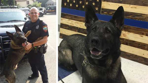 Franklin police K-9 retires after 7 years of service