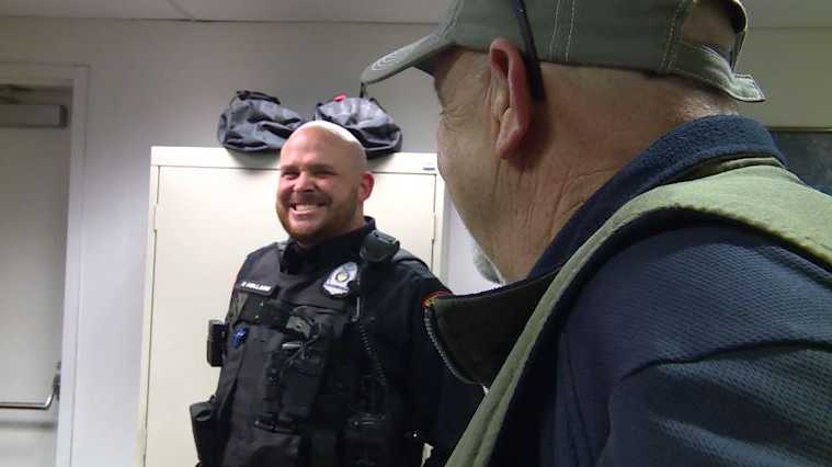 Franklin officer thanks man who helped him during attack at McDonald's