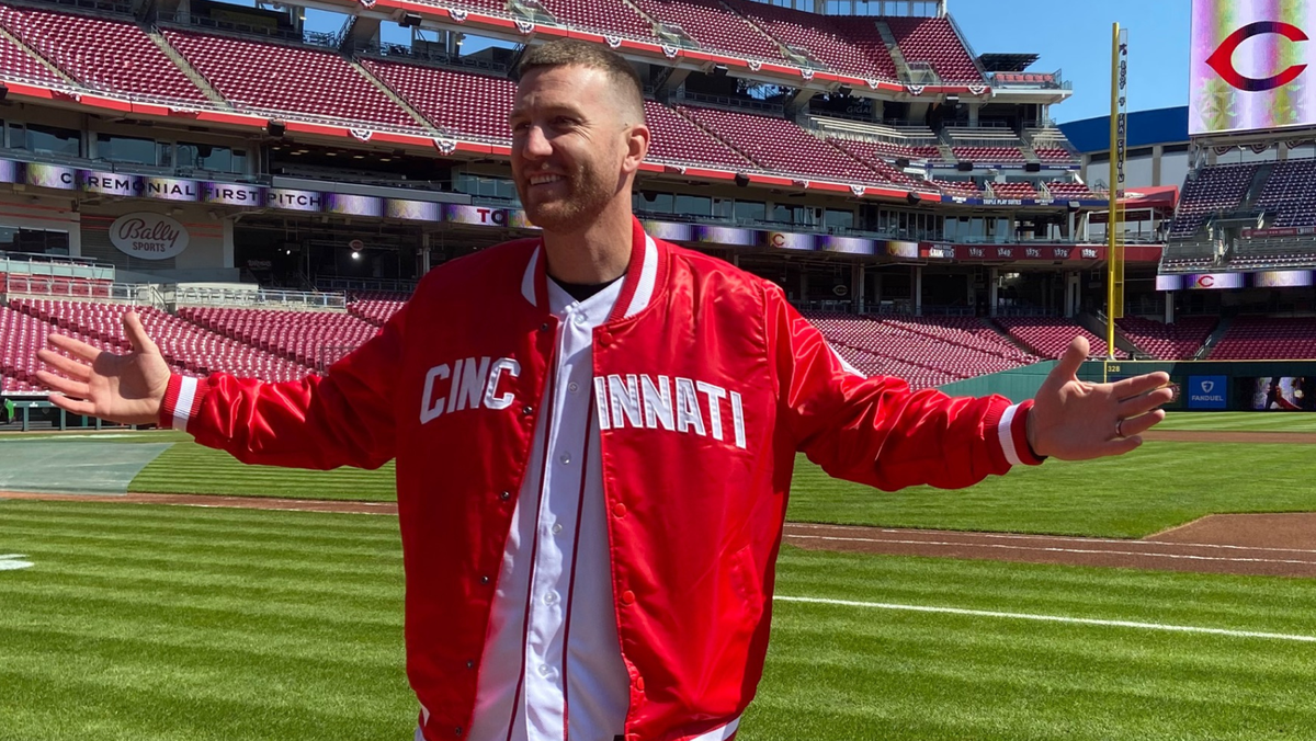 Cincinnati Reds legend Todd Frazier back in town for opening day