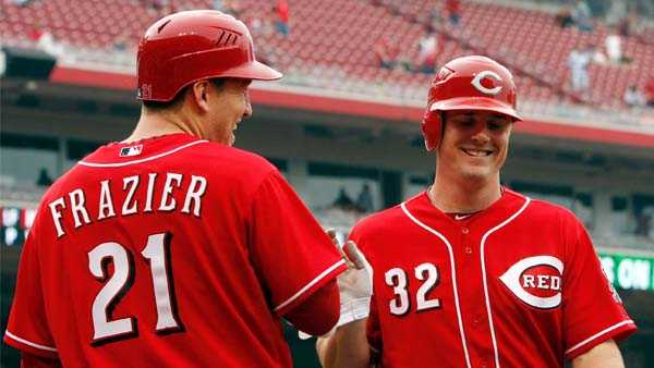 Former Reds Jay Bruce, Todd Frazier back in Cincinnati with Mets