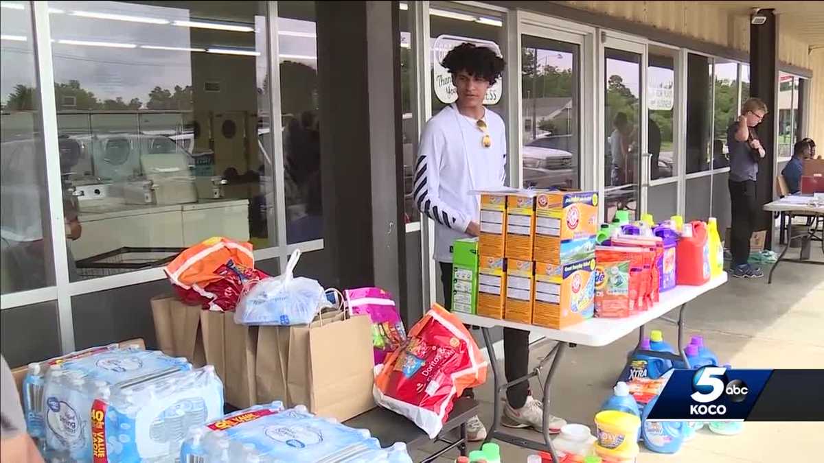 El Reno laundromat offers free laundry service for tornado, flooding