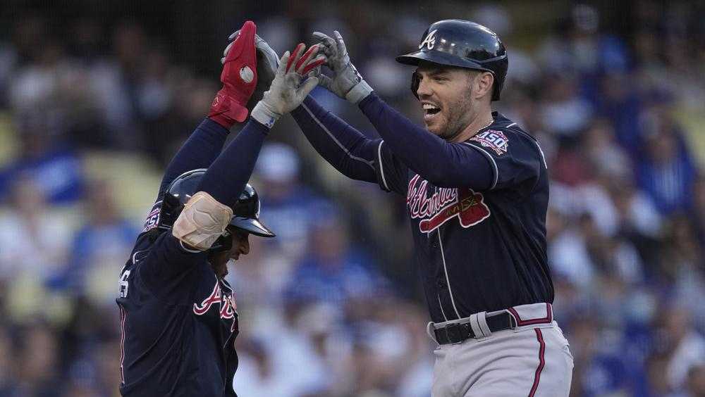 Atlanta Braves finish off LA Dodgers to advance to first World Series since  1999, World Series